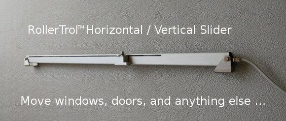 remote control window openers for horizontal and vertical slider windows